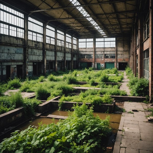 Comment intégrer des espaces verts dans les zones industrielles désaffectées ?